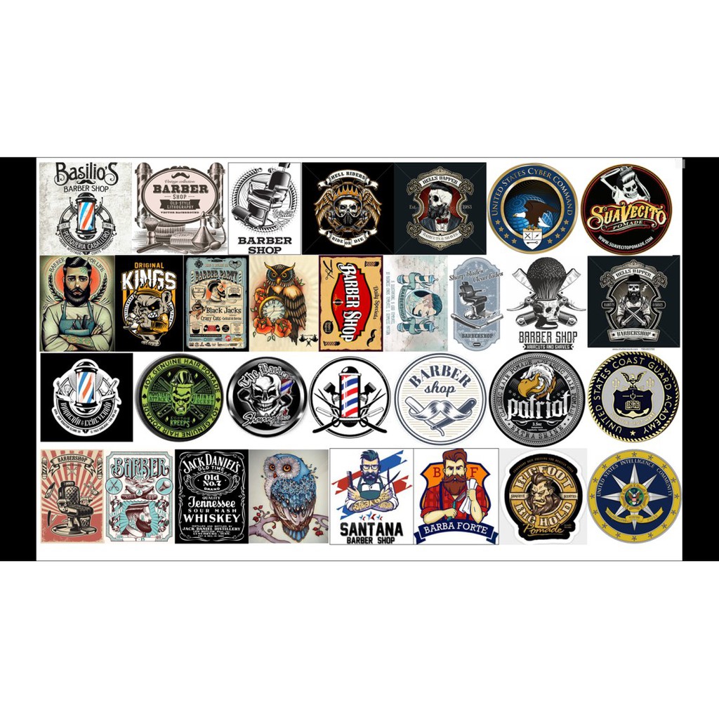 STICKER Dán Vali, xe, barber shop, Mũ bảo hiểm , macbook, đàn, tường... Nhập mã VANG3SP để giảm 15k khi mua từ 3 set
