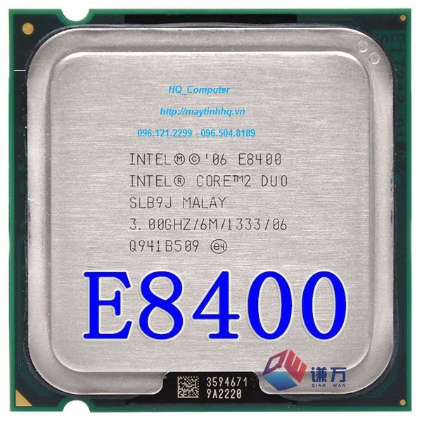 Bộ vi xử lý Intel CPU Core 2 Duo E8400