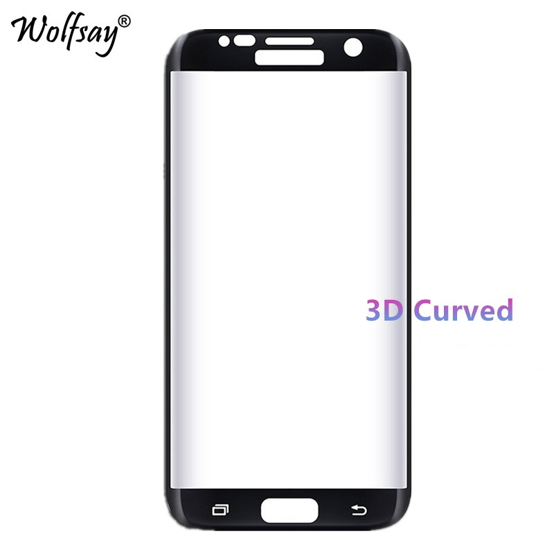 Miếng Dán Cường Lực Toàn Màn Hình Cong 3d Cho Samsung Galaxy S7 Edge