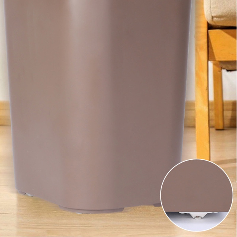 Set 4 Bánh Xe Xoay Mini Tự Dính Chuyên Dụng