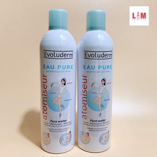 Xịt khoáng Evoluderm Atomiseur Eau Pure 400ml