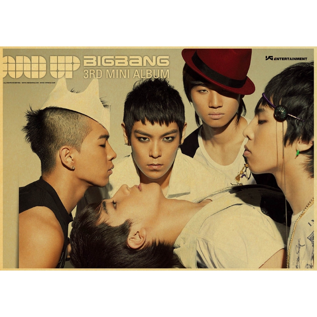 Poster Hình Nhóm Nhạc Bigbang G-Dragon