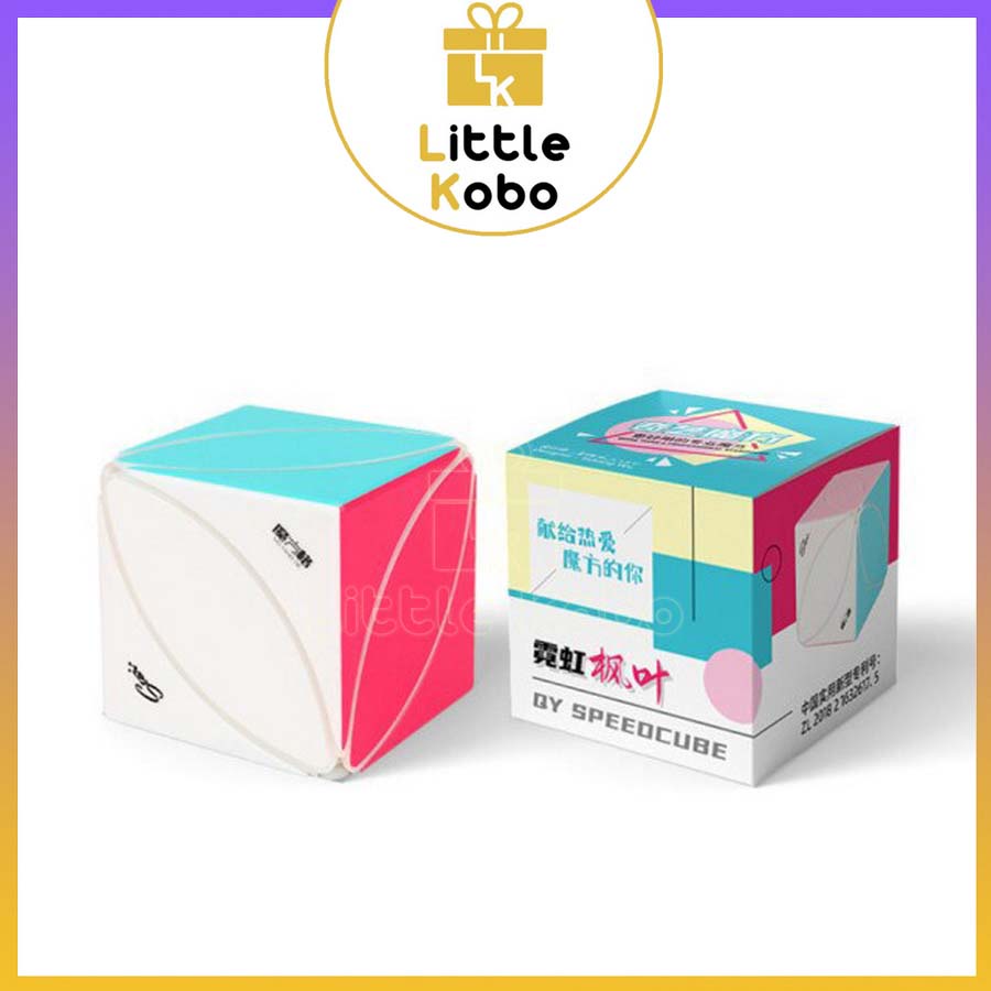 Bộ Sưu Tập Rubik QiYi Neon Edition Macaron 2x2 3x3 4x4 Ivy Cube Rubic Biến Thể Stickerless