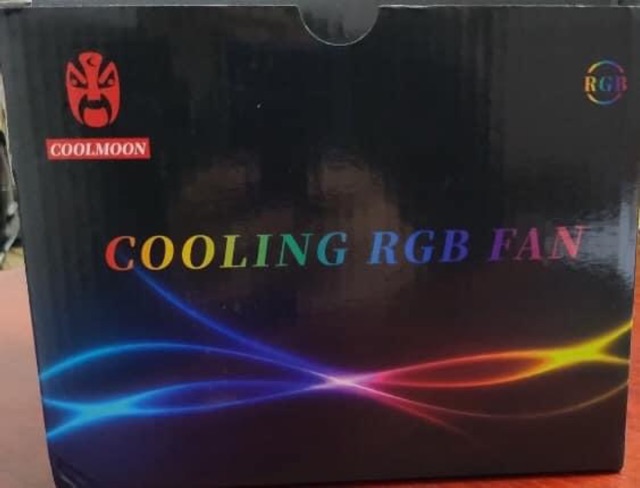 Fan led Coolmoon RBG bộ 5 fan