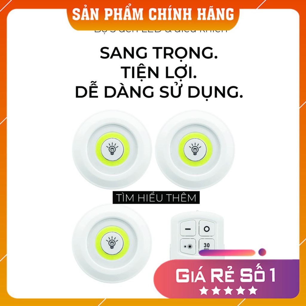 [RẺ VÔ ĐỊCH ❤️ ]Đèn cảm ứng gắn tường 3 bóng LED cao cấp có điều khiển từ xa , hẹn giờ, điều chỉnh mức sáng