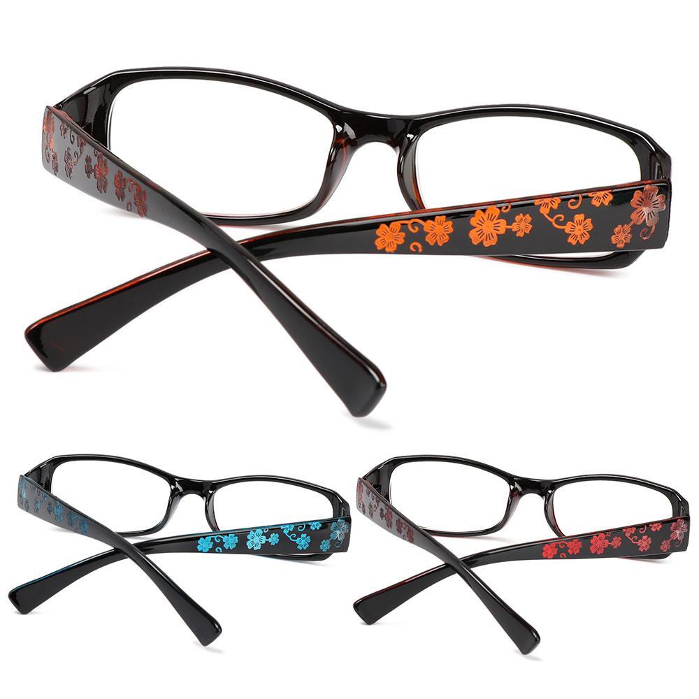 MELODG Kính đọc sách chống mỏi mắt Gọng Hoa Siêu Nhẹ Chống Mệt Mỏi Cho Nam Nữ