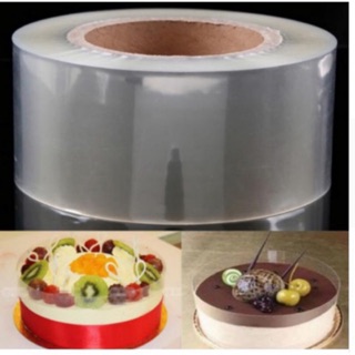 1 cuộn mica bọc thành bánh bản 6cm hoặc 8cm trắng trong hoặc hình sao loại 900 gram - 1kg 1 cuộn loại mềm