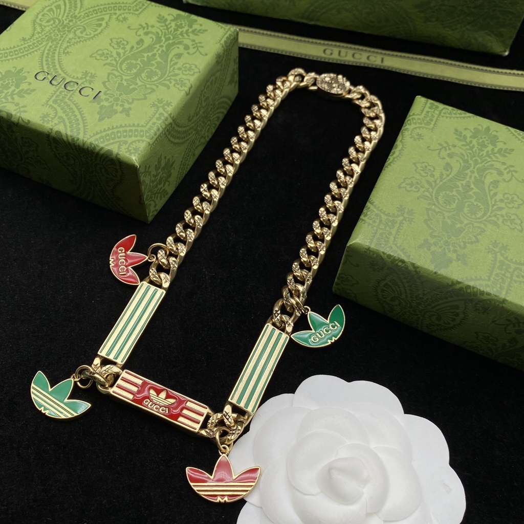 Dây Chuyền Gucci Chất Liệu Đồng Thau Cao Cấp Thời Trang