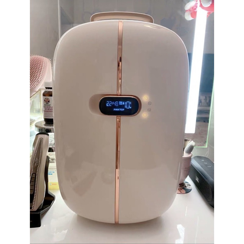 Beauty Fridge tủ lạnh 2 cánh bảo quản mỹ phẩm PINKTOP - 2023 - CHÍNH HÃNG - PKT13