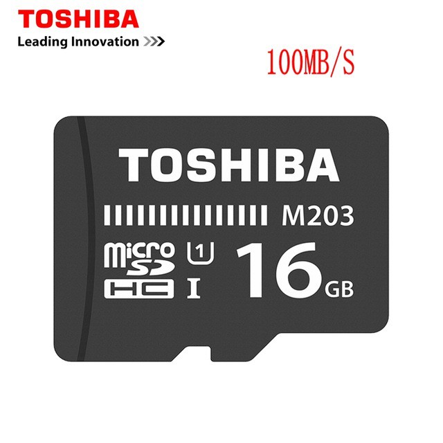 Thẻ Nhớ 16Gb Microsdhc Toshiba M203 Uhs-I U1 100Mb/S - Bh 5 Năm