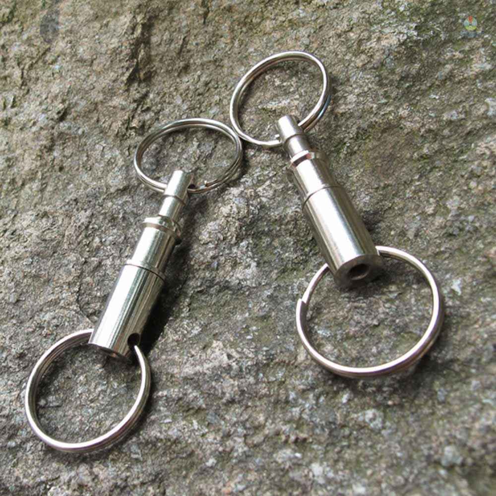 Set 5 móc chìa khóa tháo gỡ nhanh có hai vòng tháo rời tiện lợi