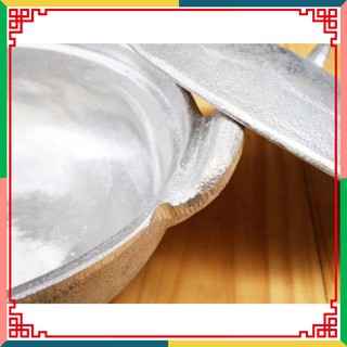 [ SALE SẬP SÀN ] Niêu cơm gang 20cm đúc nguyên khối Bắc Bộ Loại Tốt