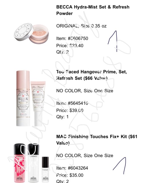 Xịt makeup MAC Prep Prime Fix+ Setting Spray (đủ bill)