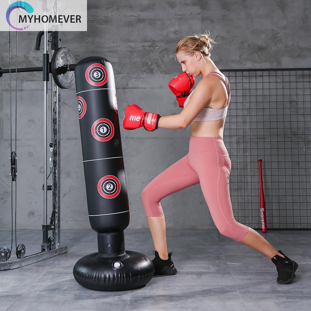 Bao tập đấm boxing bơm hơi chuyên dụng
