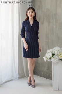 Đầm vest công sở trang trọng