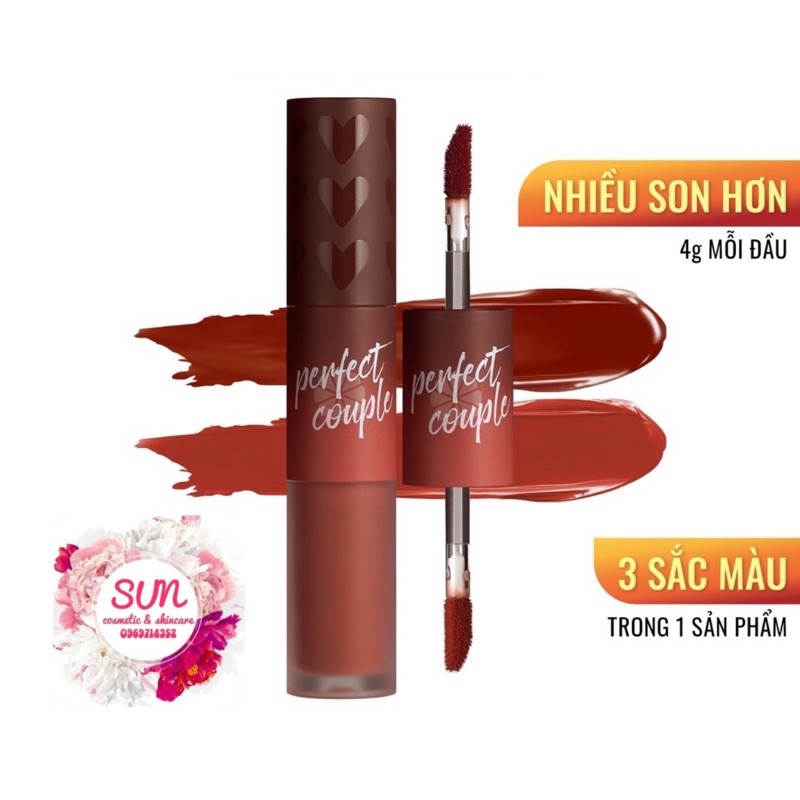 Son kem 2 đầu Lemonade Perfect Couple Lip Fashionistar 8g | BigBuy360 - bigbuy360.vn
