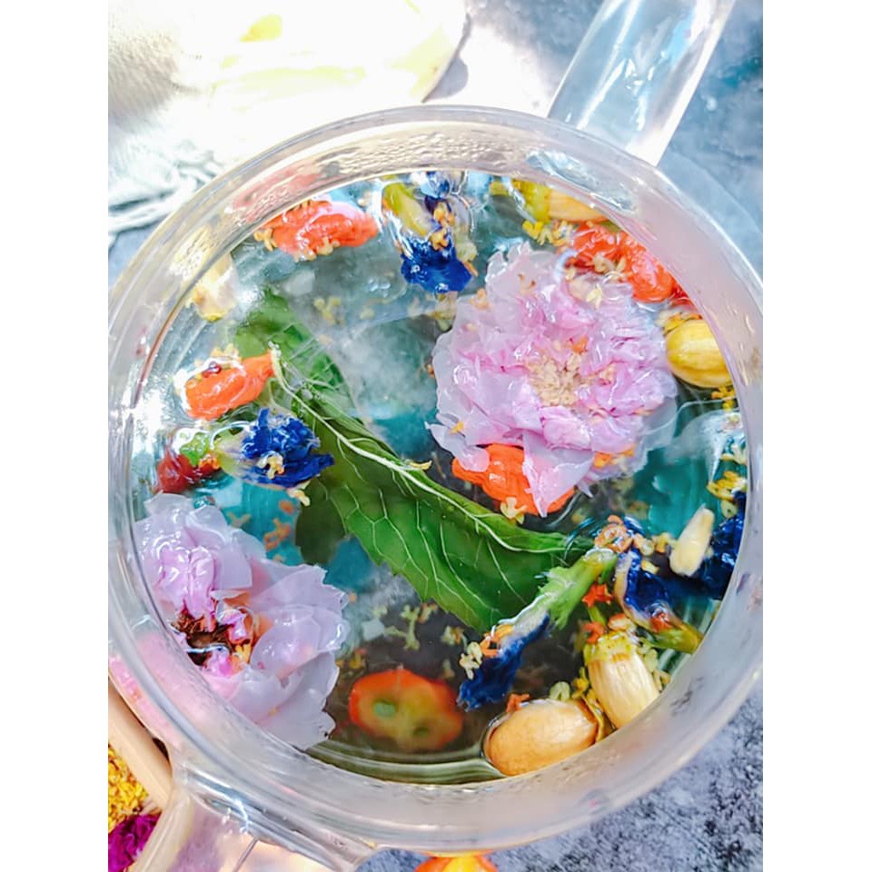 HÀNG HOT Trà Hoa Trà Quả Mix nhiều loại (1 gói dùng thử) thơm ngon TĂNG THÊM ĐƯỜNG PHÈN MẬT ONG