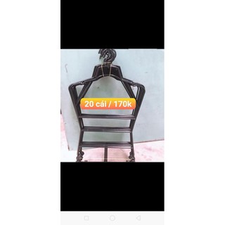 Móc bộ người lớn treo quần áo( combo 20 cái)