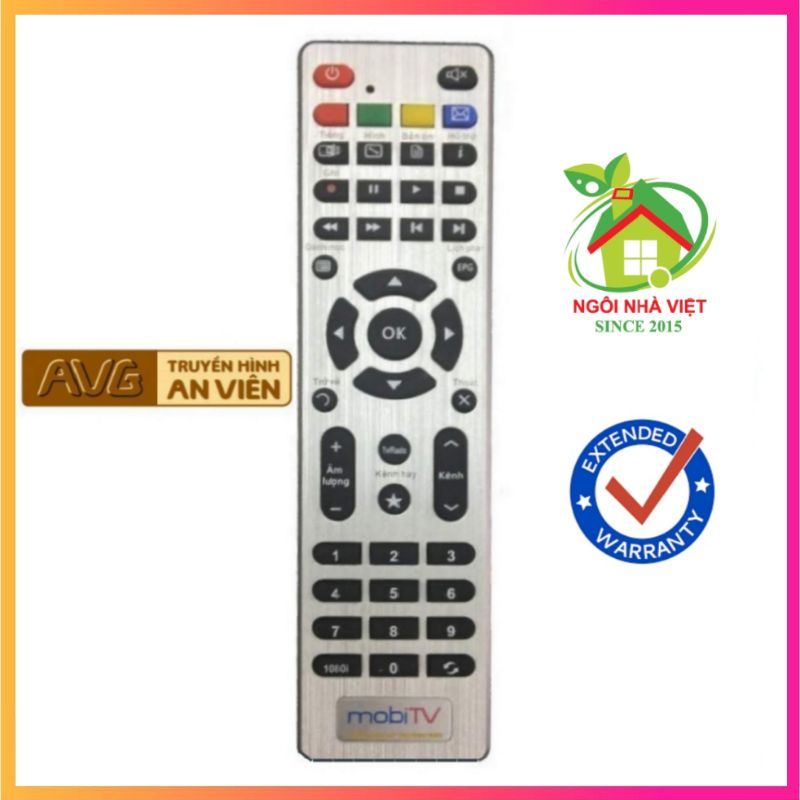 Điều khiển  cho Đầu thu xem truyền hình KTS của Truyền hình An Viên