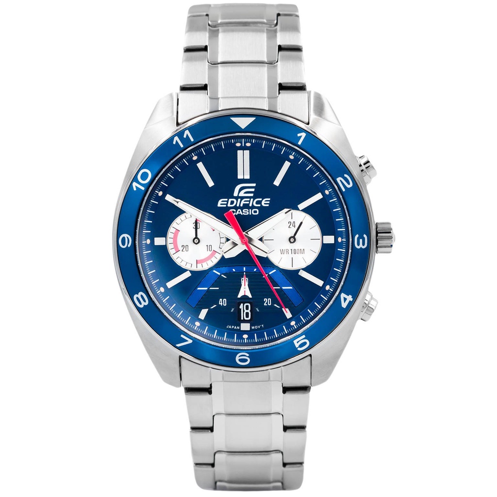 Đồng hồ nam dây kim loại Casio Edifice chính hãng Anh Khuê EFV-590D-2AVUDF