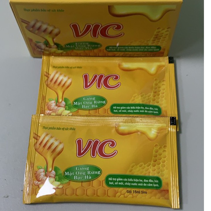 Siro VIC Hộp 12 Gói - Hỗ Trợ Giảm Ho, Sổ Mũi, Đau Đầu Do Cảm Lạnh - Coastlinecare Pharmacy | BigBuy360 - bigbuy360.vn