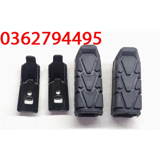 Cao su gác chân trước/ Cao su để chân xe Winner v1/ Sonic 150 Zin chính hãng Honda