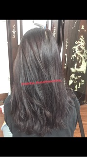 Thuốc nhuộm tóc màu đen tím 