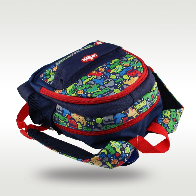 Ba Lô Đi Học Họa Tiết Khủng Long Hoạt Hình Cho Bé Trai Mẫu Giáo