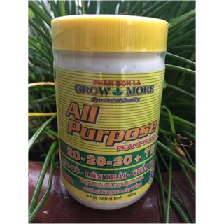 {GIÁ TẬN GỐC} Phân bón lá cho hoa lan, cây cảnh Growmore NPK 20-20-20 to củ lớn trái chắc hạt