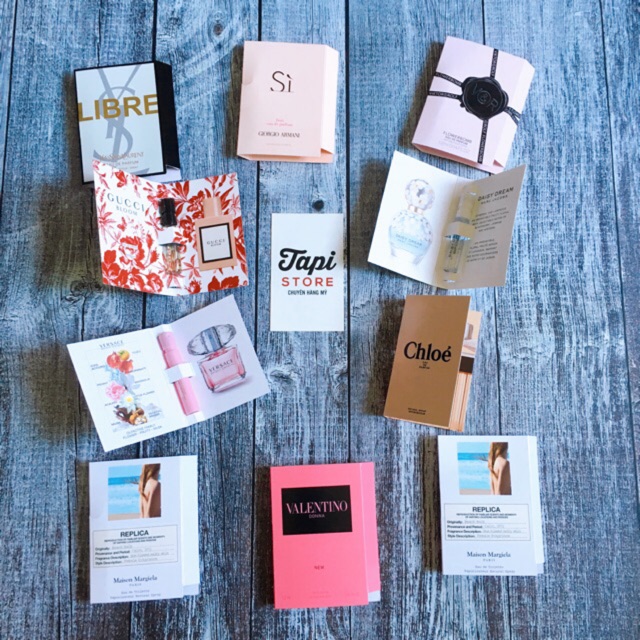 Mẫu thử nước hoa 🌹 Nhiều nhãn hiệu - Series 3 - Xin đọc kỹ chi tiết.