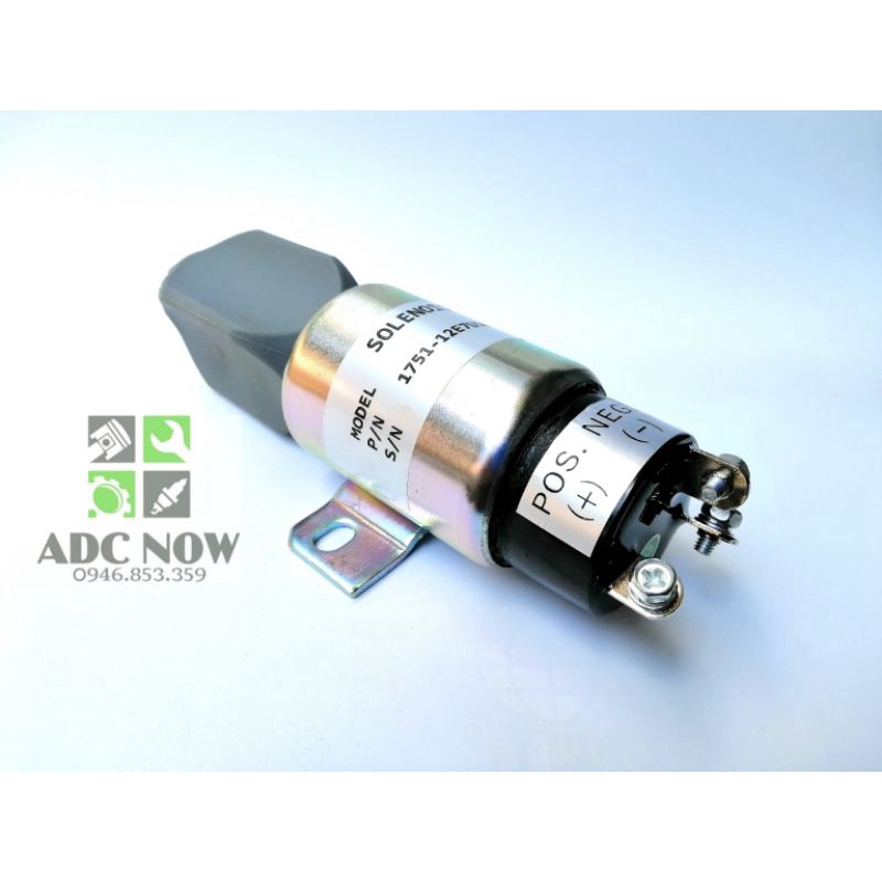 Solenoid / Rơ le tắt máy / chuột tắt máy điện áp 12V / 24V mã 1751-12E7U1B1S5A