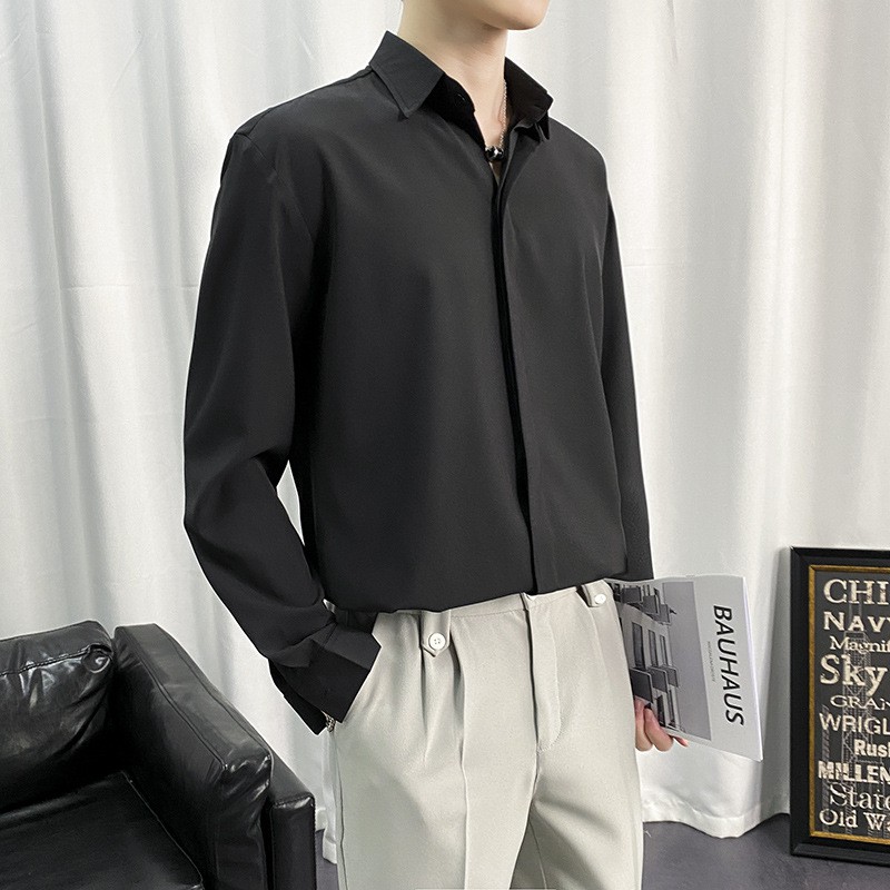 Áo sơ mi nam form rộng Pastel Premium phong cách Unisex thời trang- JBS01 | BigBuy360 - bigbuy360.vn