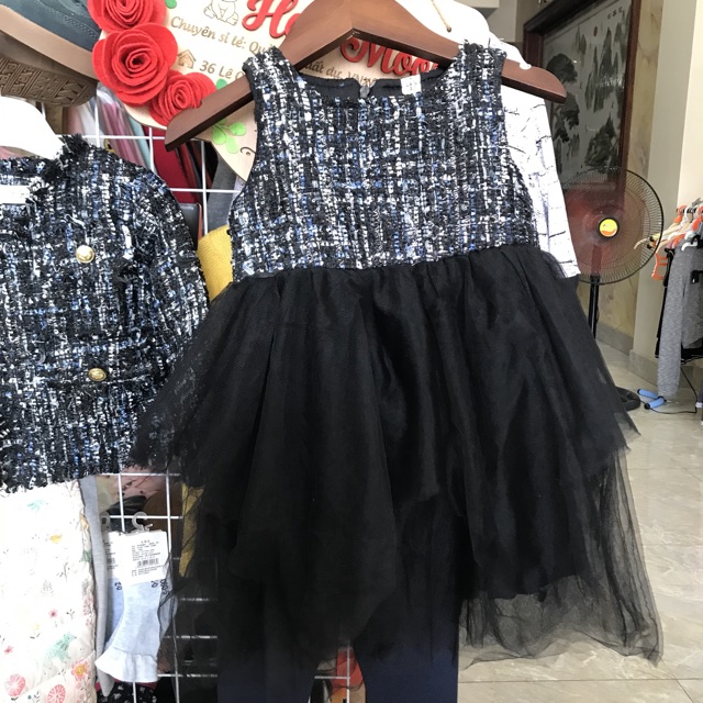 Sét váy dạ bé gái