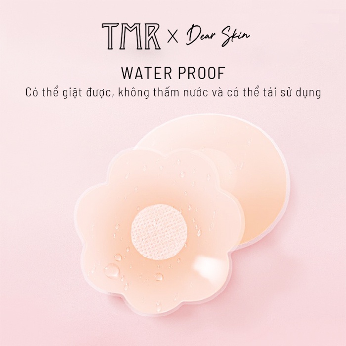 Miếng Dán Ngực Silicon TMR Round Lifting, Flower Lifting, 6 Loại Phù Hợp Với Bạn, Sử Dụng Nhiều Lần