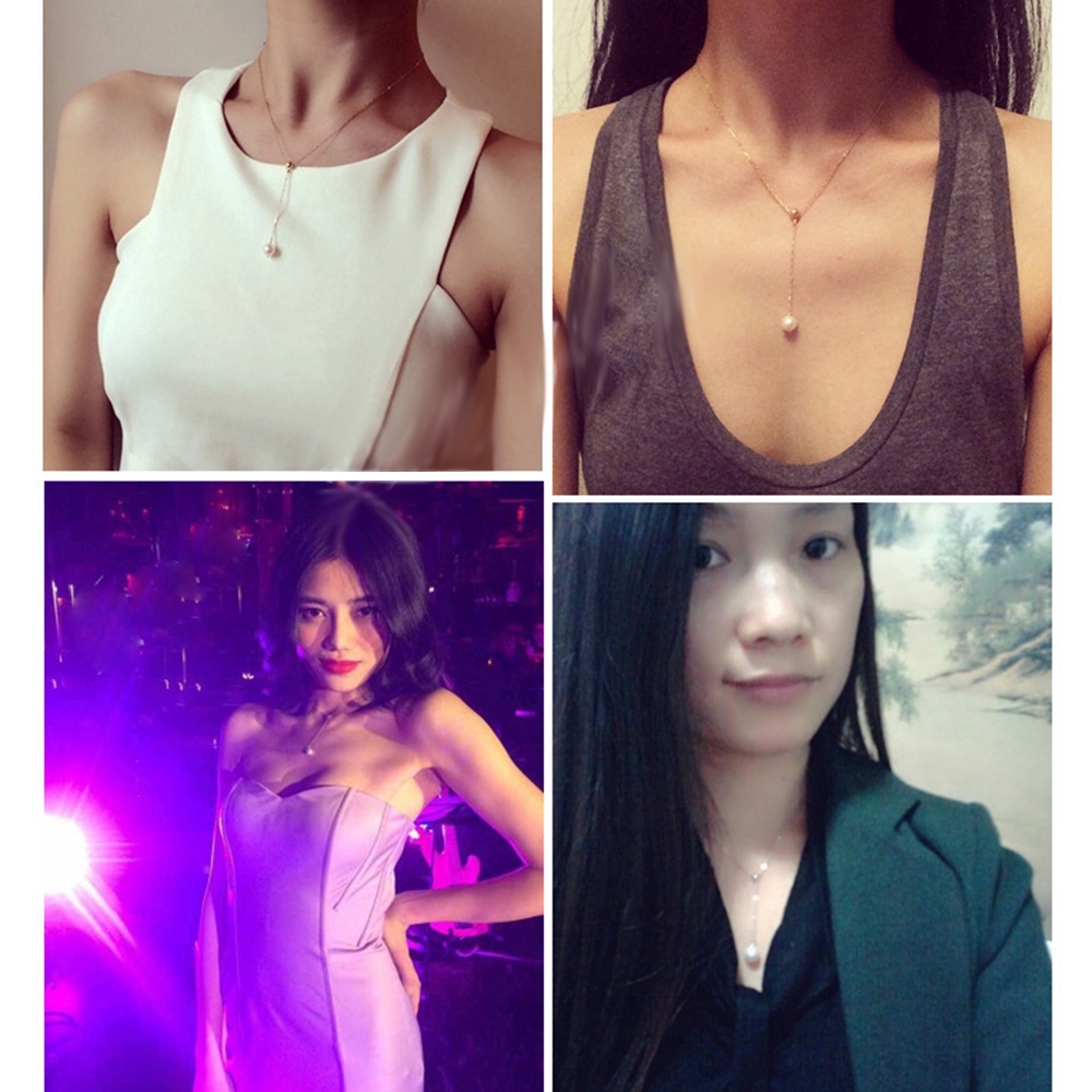 Dây chuyền phong cách Hàn Quốc đơn giản thanh lịch dành cho nữ