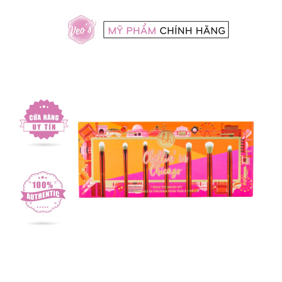 Bộ cọ BH Cosmetics Chillin' In Chicago 7 Piece Eyes Brush Set