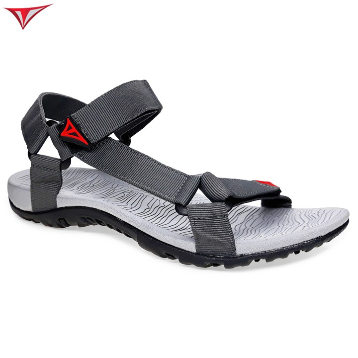 [Fullbox] Giày Sandal Nam Việt Thủy Quai Chéo Xám - VT08