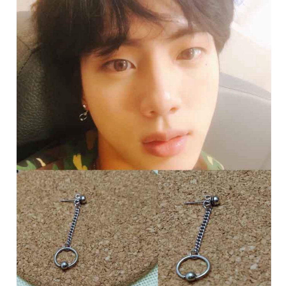 Khuyên tai tua rua dáng dài phong cách nhóm nhạc Hàn Quốc