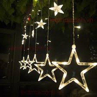 Đèn nháy mành hình sao new 2018
