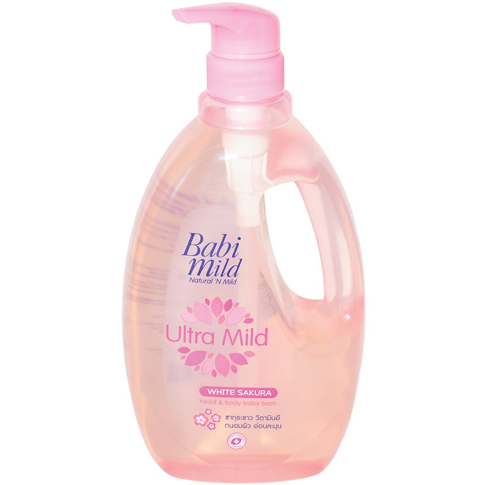 SƯÃ TẮM GỘI TOÀN THÂN BABI MILD 850ML
