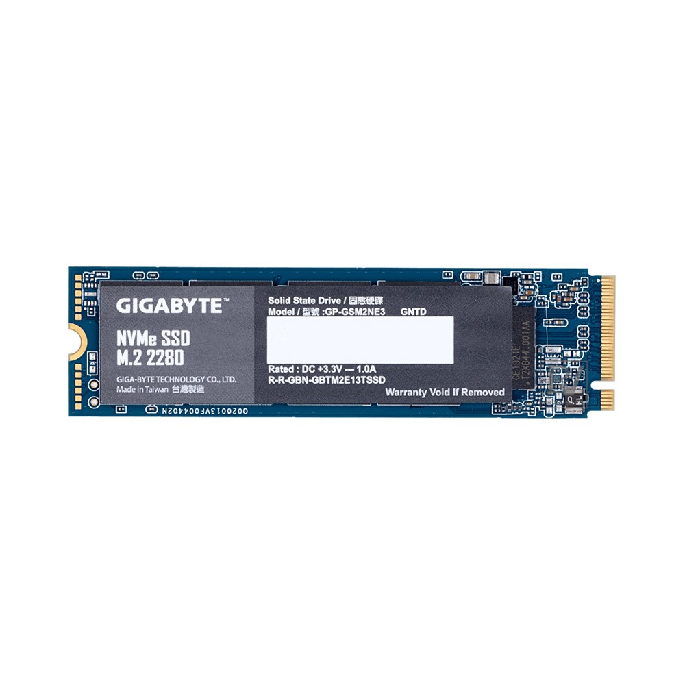 Ổ cứng SSD Gigabyte M.2 2280 NVMe Gen3 x4 (128GB/256GB) - Bảo hành 36 tháng