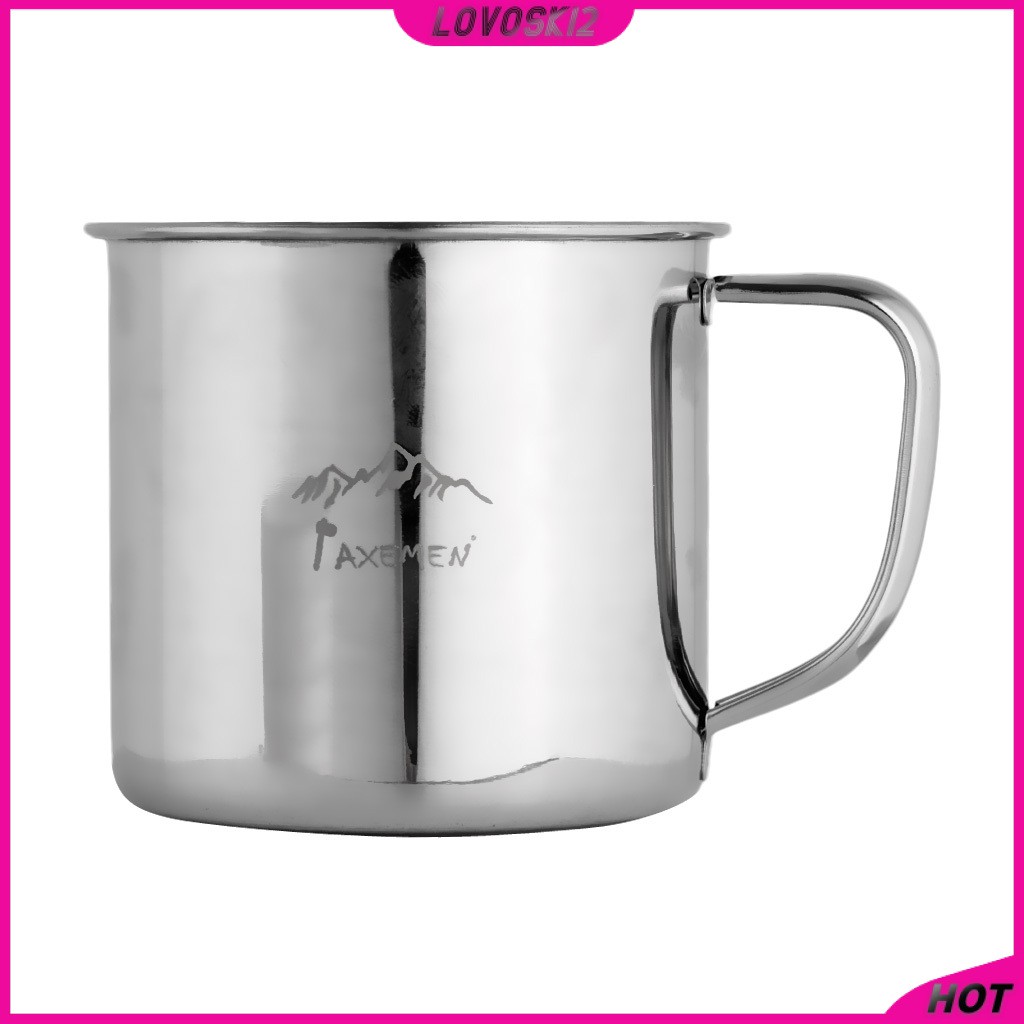 Stainless Steel 250ml Camping Cup Coffee Tea Travel Mug School Office Home