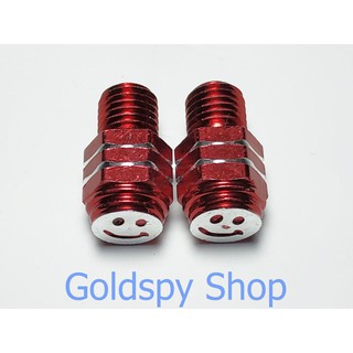 Ốc Chân Gương Xe Máy Hình Mặt Cười (giá 1 Đôi)