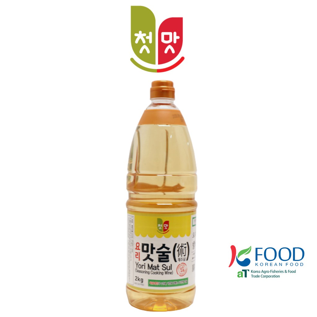 RƯỢU NẤU ĂN CHUNGWOO 2KG (GIA VỊ LÀM MỀM THỊT, KHỬ MÙI TANH CÁ)