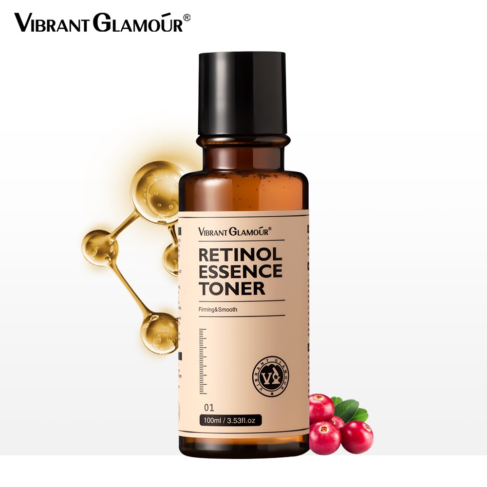 Toner VIBRANT GLAMOUR 100ml Chứa Retinol Giúp Chống Lão Hóa Làm Trắng Xóa Nếp Nhăn Làm Da Săn Chắc Dưỡng Ẩm