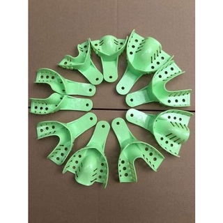 Thìa lấy dấu nhựa đủ số - khay lấy dấu nhựa