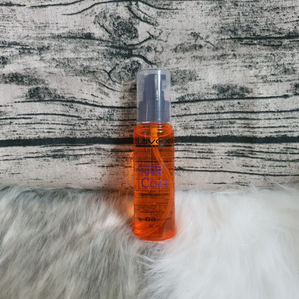 Tinh dầu bóng LAVOX (Hair Coat), 80ml, chống rối tóc, siêu mềm mượt bảo vệ màu tóc - D&H Shop