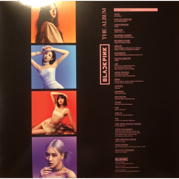 Blackpink ‎– The Album vinyl