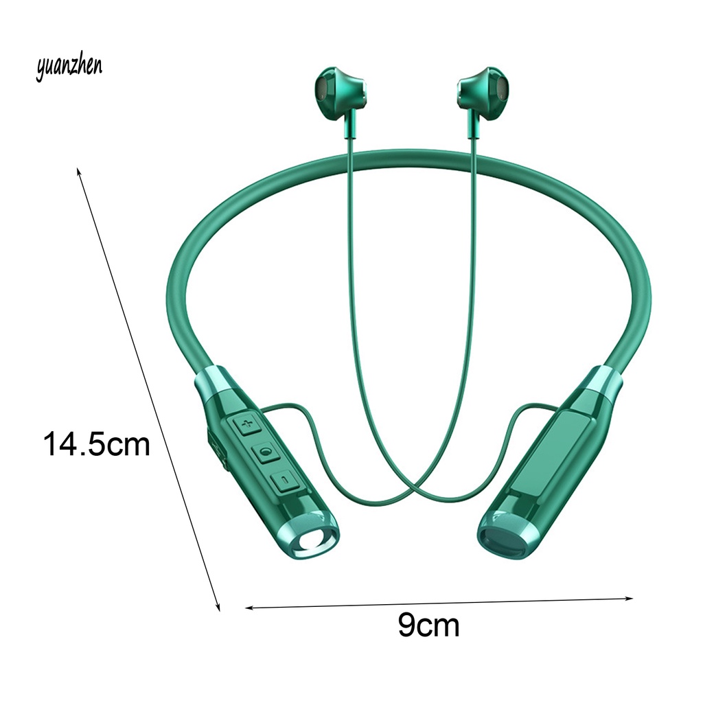 Tai nghe thể thao đeo cổ không dây kết nối bluetooth siêu nhẹ thẻ nhớ TF 5.2