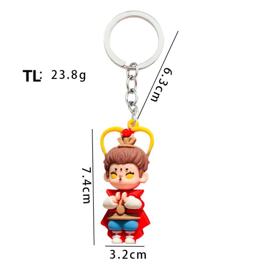 Móc khóa thầy trò đường tăng , tây du ký - dễ thương